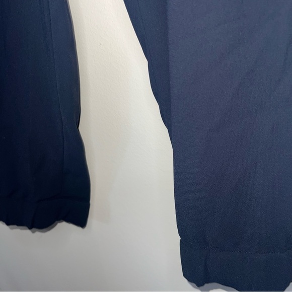 Ann Taylor LOFT Ankle Pants Dark Blue Zip Ankle Size 6 - Picture 6 of 13
